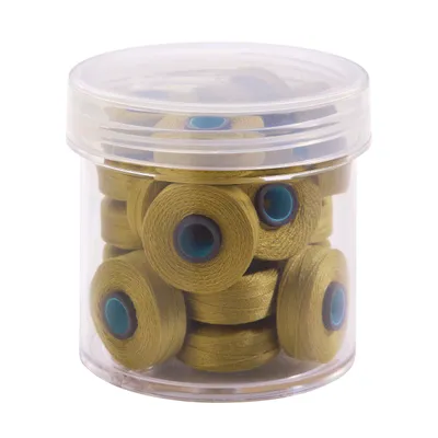 Fil-Tec Magna-Quilt Style L Magnetic Core Egyptian Cotton Prewound Bobbins 50wt 20pc Jar