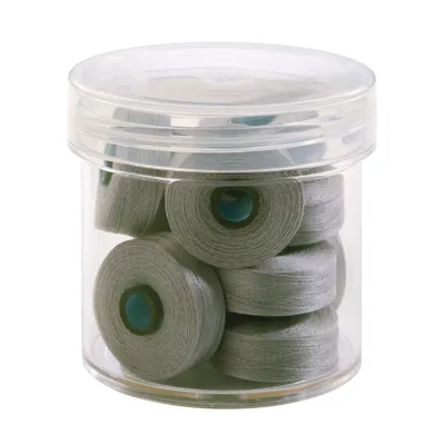 Fil-Tec Magna-Quilt Style M Magnetic Core Egyptian Cotton Prewound Bobbins 50wt 10pc Jar