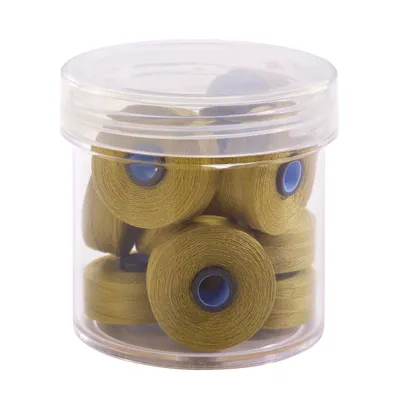 Fil-Tec Magna-Quilt Style M Magnetic Core Egyptian Cotton Prewound Bobbins 50wt 10pc Jar