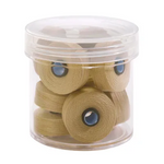 Fil-Tec Magna-Quilt Style M Magnetic Core Egyptian Cotton Prewound Bobbins 50wt 10pc Jar