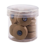 Fil-Tec Magna-Quilt Style M Magnetic Core Egyptian Cotton Prewound Bobbins 50wt 10pc Jar