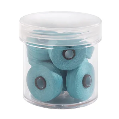 Fil-Tec Magna-Quilt Style M Magnetic Core Egyptian Cotton Prewound Bobbins 50wt 10pc Jar