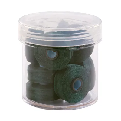 Fil-Tec Magna-Quilt Style M Magnetic Core Egyptian Cotton Prewound Bobbins 50wt 10pc Jar