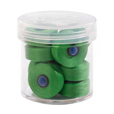 Fil-Tec Magna-Quilt Style M Magnetic Core Egyptian Cotton Prewound Bobbins 50wt 10pc Jar