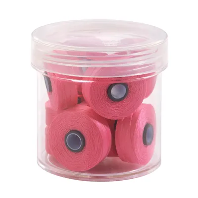 Fil-Tec Magna-Quilt Style M Magnetic Core Egyptian Cotton Prewound Bobbins 50wt 10pc Jar