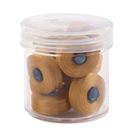 Fil-Tec Magna-Quilt Style M Magnetic Core Egyptian Cotton Prewound Bobbins 50wt 10pc Jar