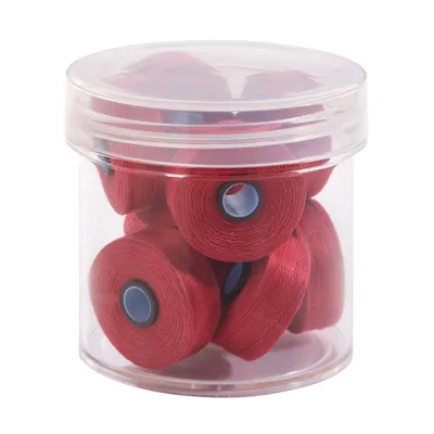 Fil-Tec Magna-Quilt Style M Magnetic Core Egyptian Cotton Prewound Bobbins 50wt 10pc Jar