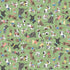 Fabric Andover Green Pals Pooch by the Quarter Yard MU-257-G