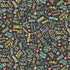 Fabric Andover Grey Text Pooch by the Quarter Yard MU-259-S