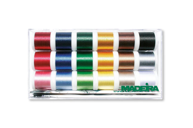 Madeira Polyneon Embroidery Thread Spools 18pk 8045