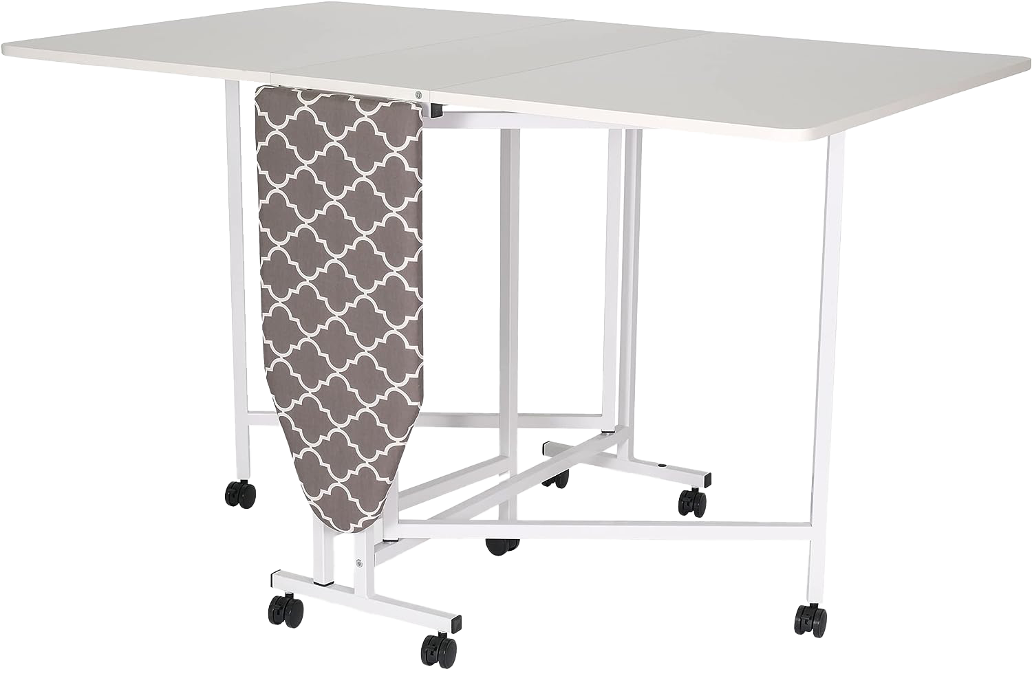 Arrow Sewing Millie Folding Cutting Table with Ironing Board
