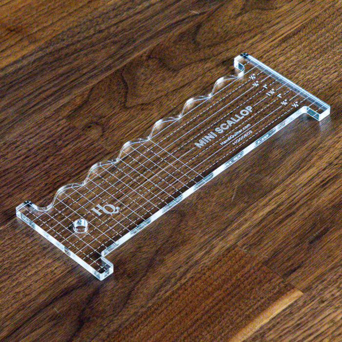 Handi Quilter Mini Scallop Quilting Ruler HG00602 – World Weidner