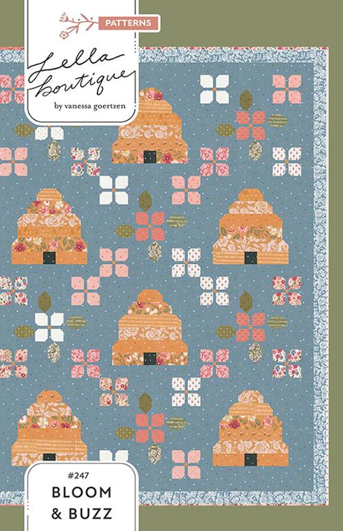 Moda Fabrics Bloom & Buzz Wild Honey Quilting Pattern LB-247