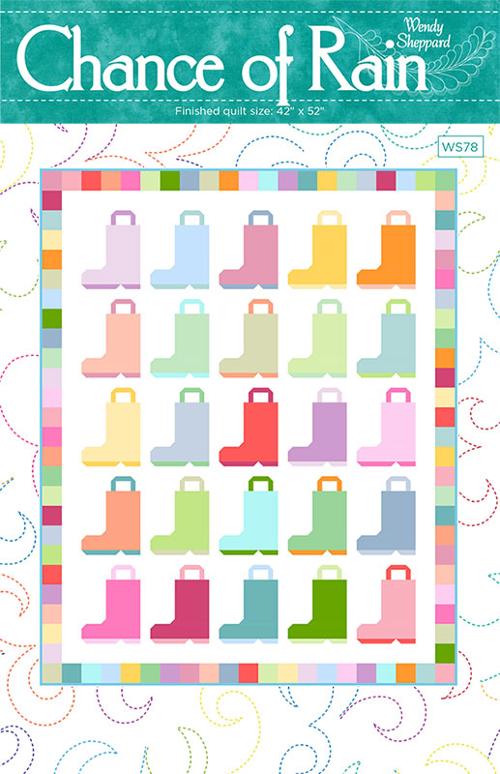 Moda Fabrics Chance of Rain Quilting Pattern WS-78