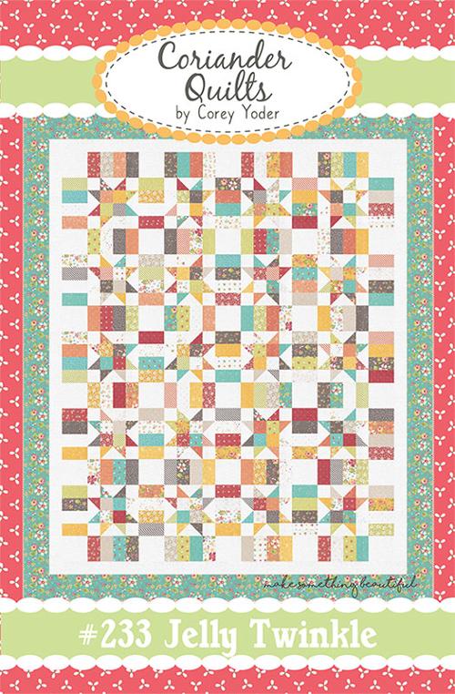 Moda Fabrics Jelly Twinkle by Coriander Quilts Quilting Pattern CQ-233