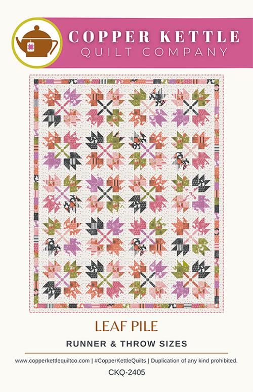 Moda Fabrics Leaf Pile Acorn Hollow Quilt Pattern CKQ-2405
