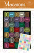 Moda Fabrics Wendy Sheppard Macarons Quilting Pattern WS-08