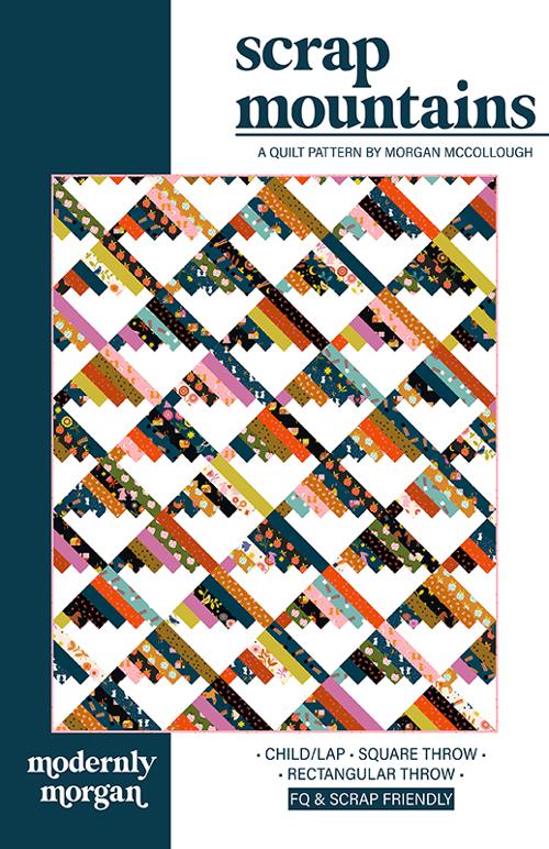 Modernly Morgan Scrap Mountains Quilt Pattern MM-035