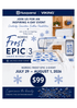 Husqvarna Viking Designer Epic 3 Nordic Frost Exclusive Event 7/29 - 8/1