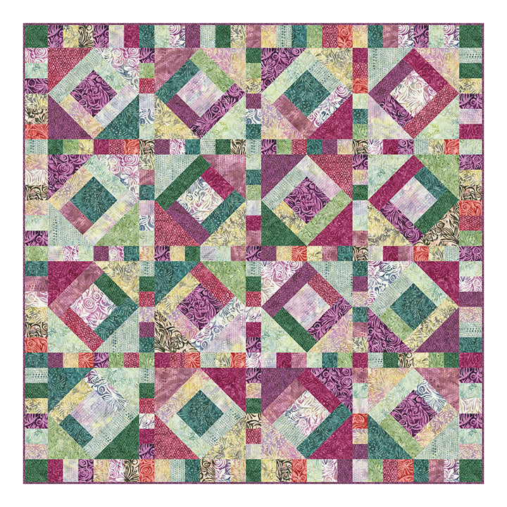 Northcott Fabrics Prairie Meadow Quilting Pattern PTNB0578