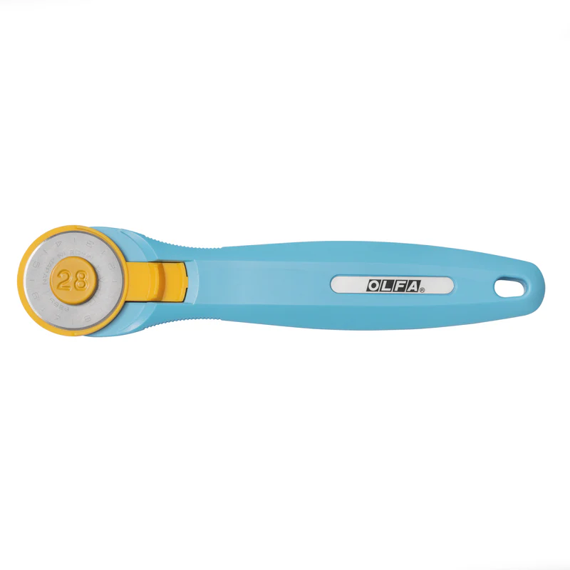 OLFA 28mm Quick Change Rotary Cutter with Touch Knife RTY-1CTK-AQA