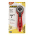 OLFA Lori Holt Riley Blake Red Quick Change 45mm Rotary Cutter RTY-2C-RED for Sale at World Weidner