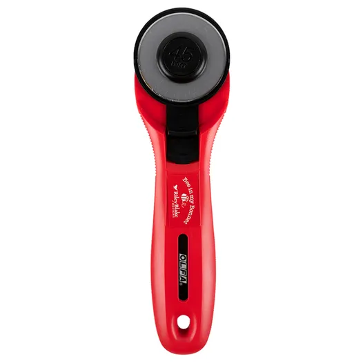 OLFA Lori Holt Riley Blake Red Quick Change 45mm Rotary Cutter RTY-2C-RED for Sale at World Weidner