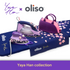 Oliso iron and bag with Yaya Han design on a branded cover