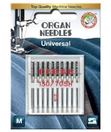 Organ Universal Sewing Machine Needles 5110110BL for Sale at World Weidner