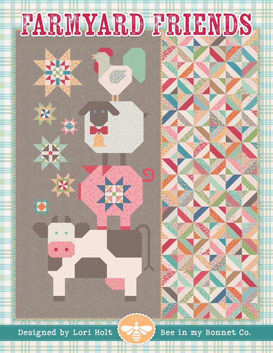 It's Sew Emma Lori Holt Farmyard Friends Quilt Pattern P051-ISE-318
