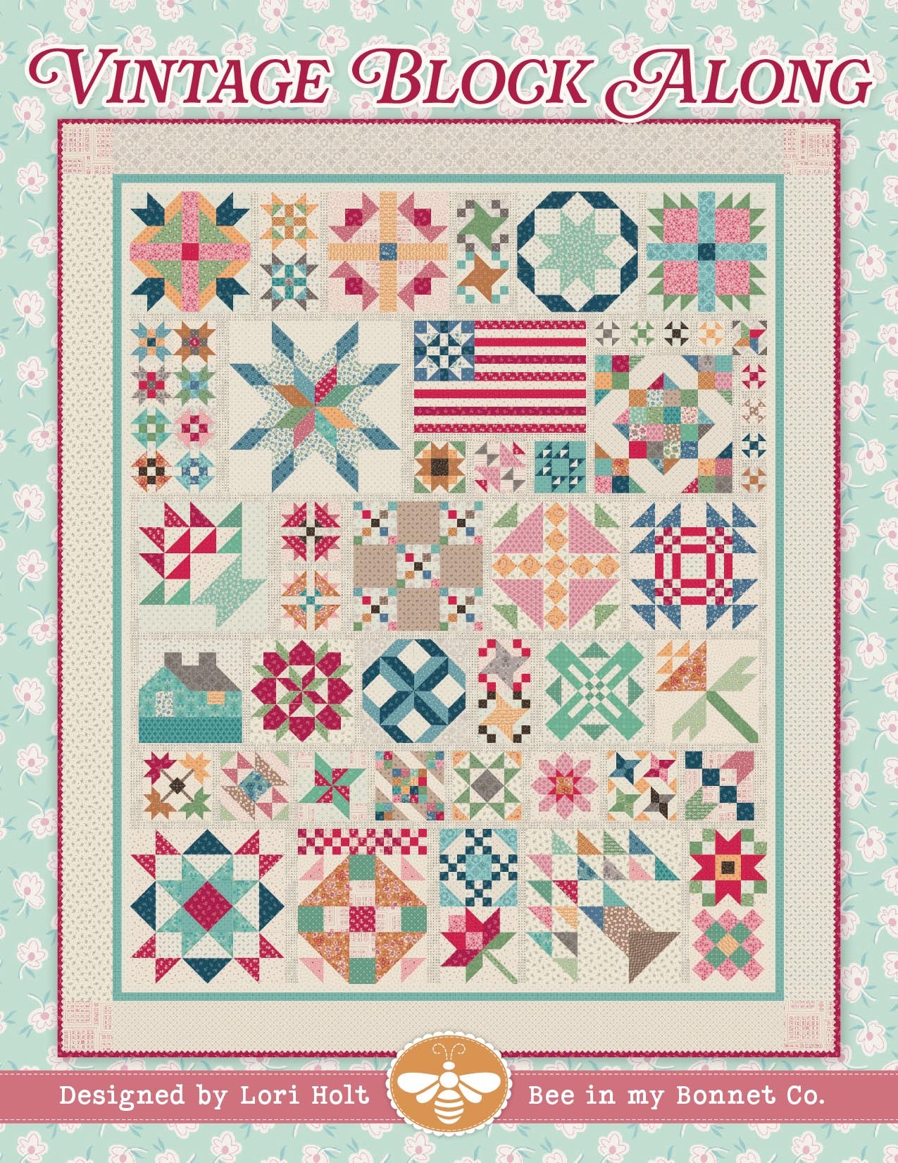 It's Sew Emma Lori Holt Vintage Block Along Quilt Booklet P051-ISE-335