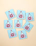 Riley Blake Designs Minki Kim Quilty Hen Woven Labels 8pc P178-SIWL21