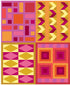 Fabric Riley Blake Sunset Practice Quilting Quilt in Color Quilt Panel P18510-SUNSET