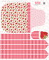 Fabric Riley Blake Strawberry Shortcake Adult Apron Panel P18568-PANEL