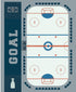 Fabric Riley Blake Hockey Hometown Heroes Quilt Panel P18945-PANEL