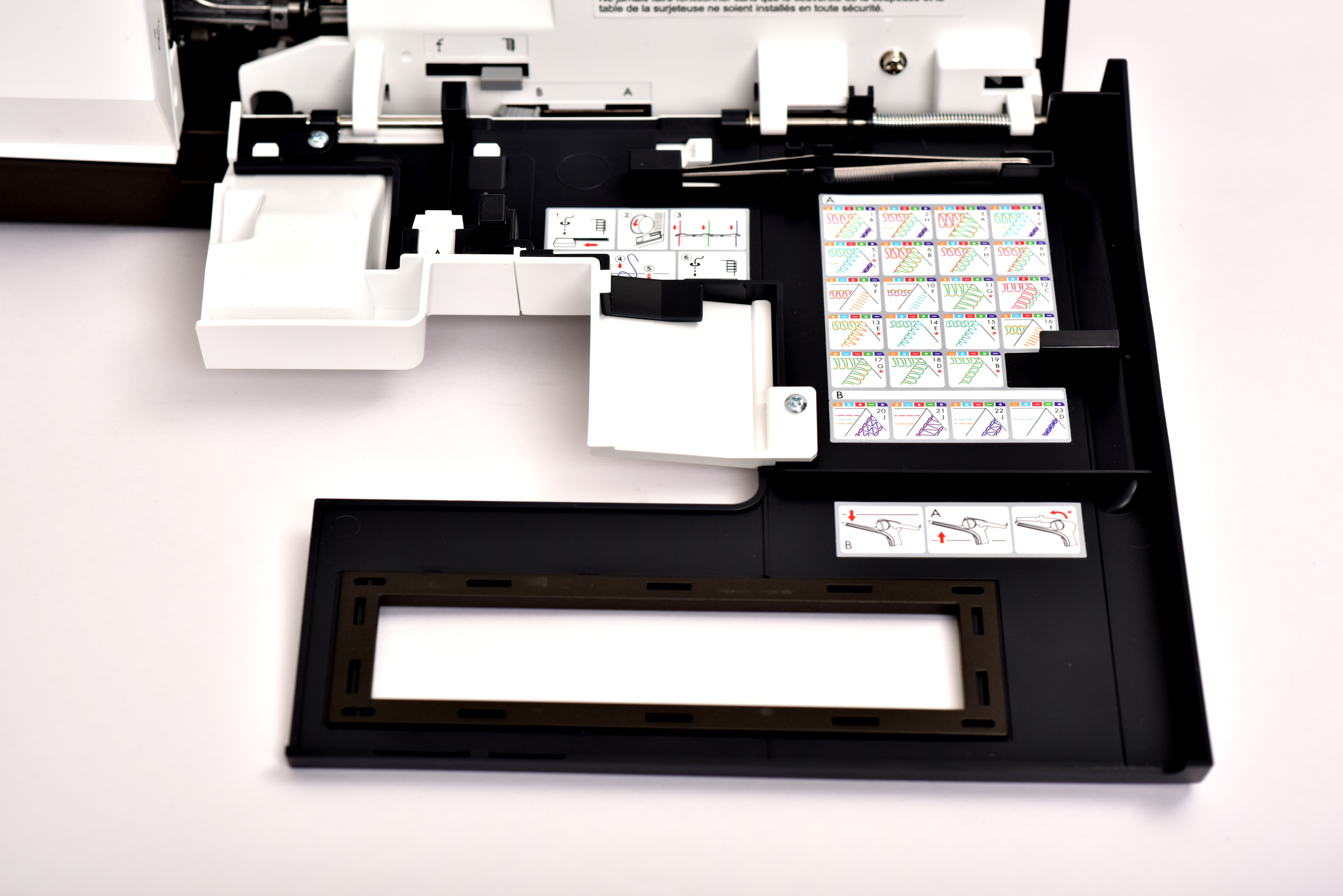 PFAFF admire air 6000 Air Threader CoverLock Serger Machine with Holiday Gift Package