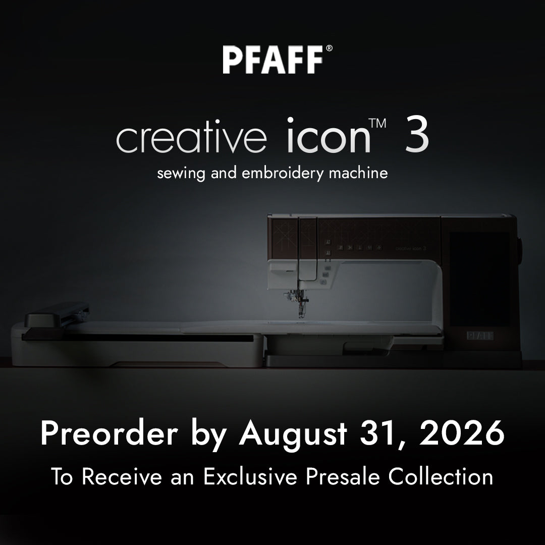 PFAFF creative icon 3 Sewing and Embroidery Machine Pre-Order Deposit