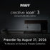 PFAFF creative icon 3 Sewing and Embroidery Machine Pre-Order Deposit