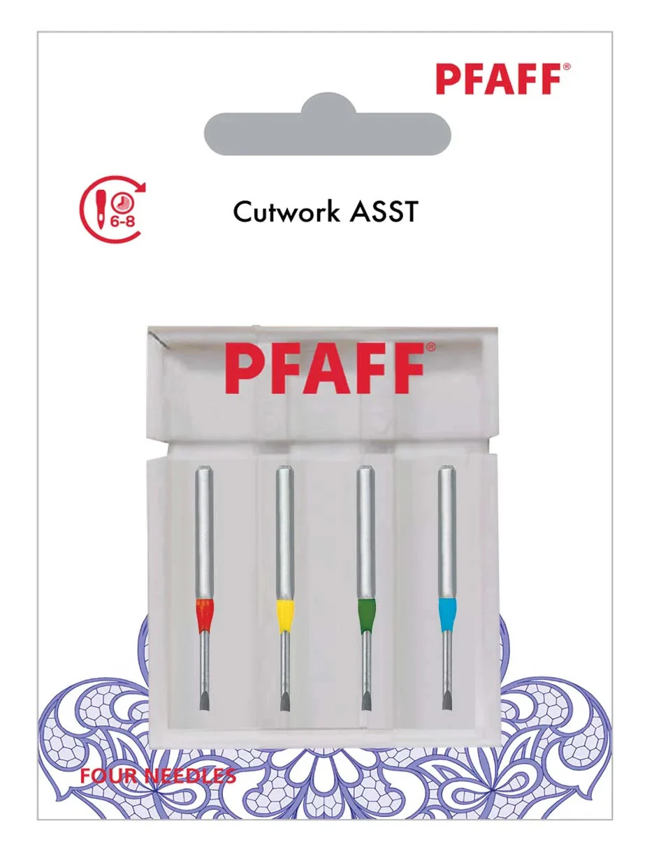PFAFF 4pk Assorted Cutwork Needles 821206096 for Sale at World Weidner