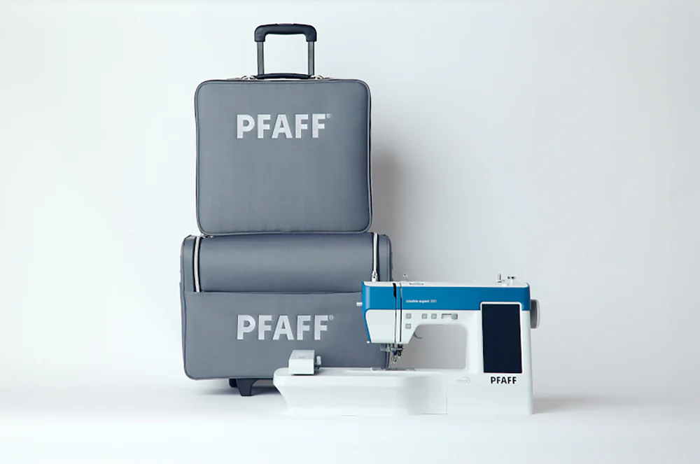 PFAFF Machine and Embroidery Unit Luggage Set 821475096
