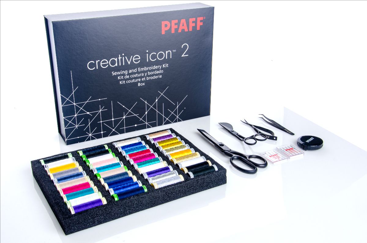 PFAFF creative icon 2 Sewing and Embroidery Kit 821331096