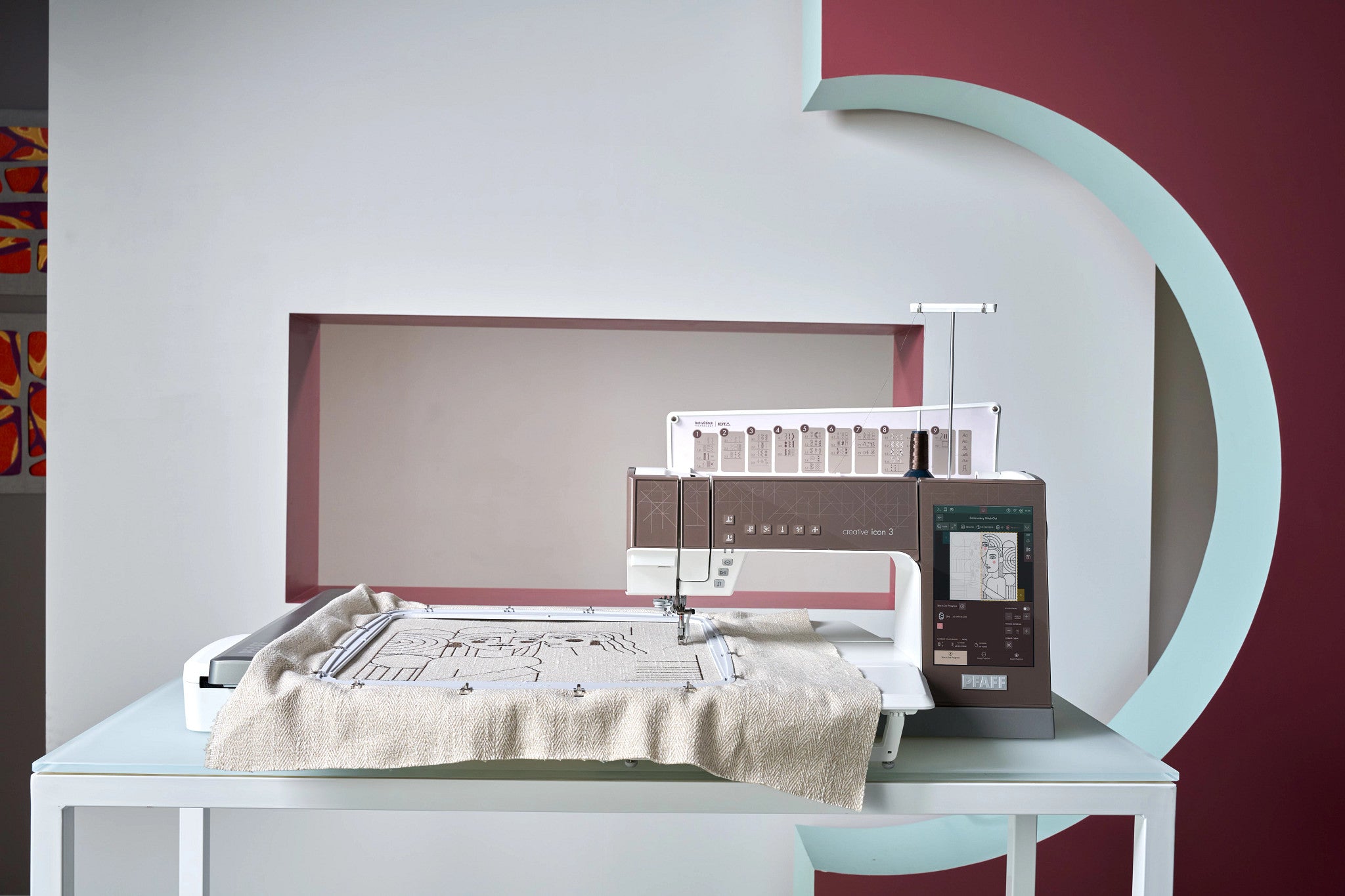 PFAFF creative icon 3 Sewing and Embroidery Machine Pre-Order Deposit