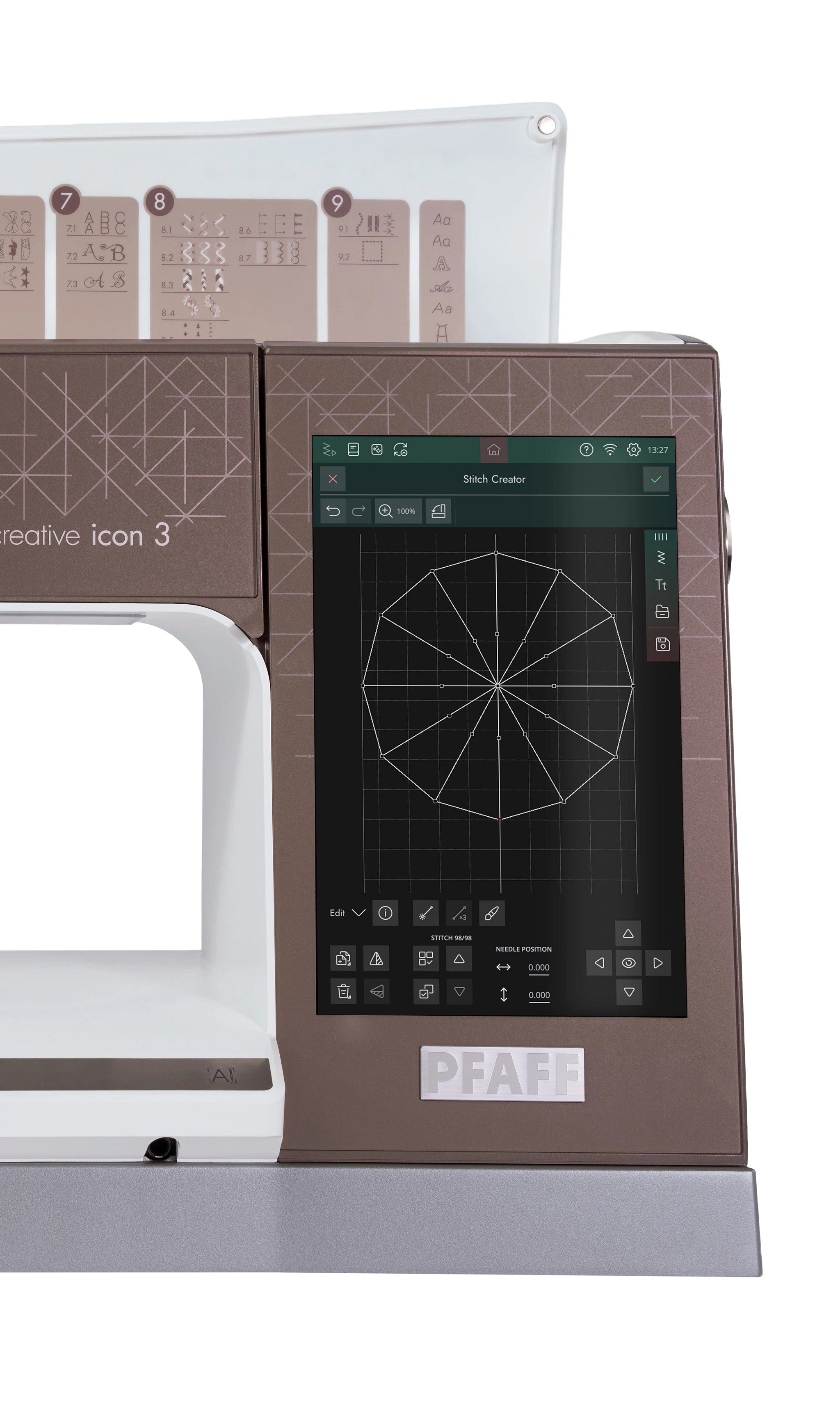 PFAFF creative icon 3 Sewing and Embroidery Machine Pre-Order Deposit