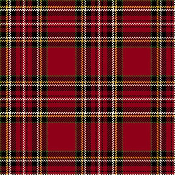 Fabric Marcus Red Stewart Plaid Flannel Primo Plaids Holiday Cheer by the Quarter Yard PP091969-RED