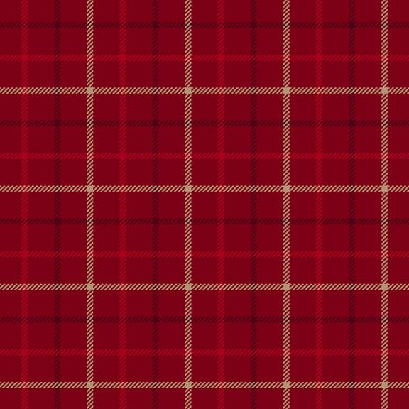 Fabric Marcus Red Tattersall Plaid Flannel Primo Plaids Holiday Cheer by the Quarter Yard PP091975-RED