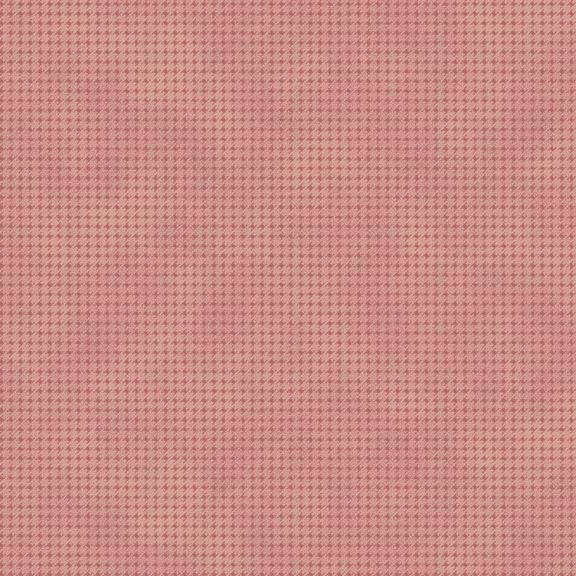 Fabric Marcus Rose Houndstooth Flannel Primo Plaids Toolbox by the Quarter Yard PP541504-ROSE