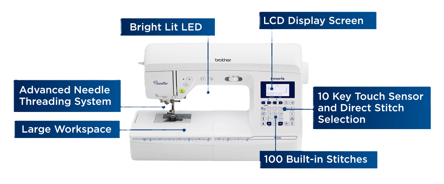 Brother Pacesetter PS500 Sewing Machine
