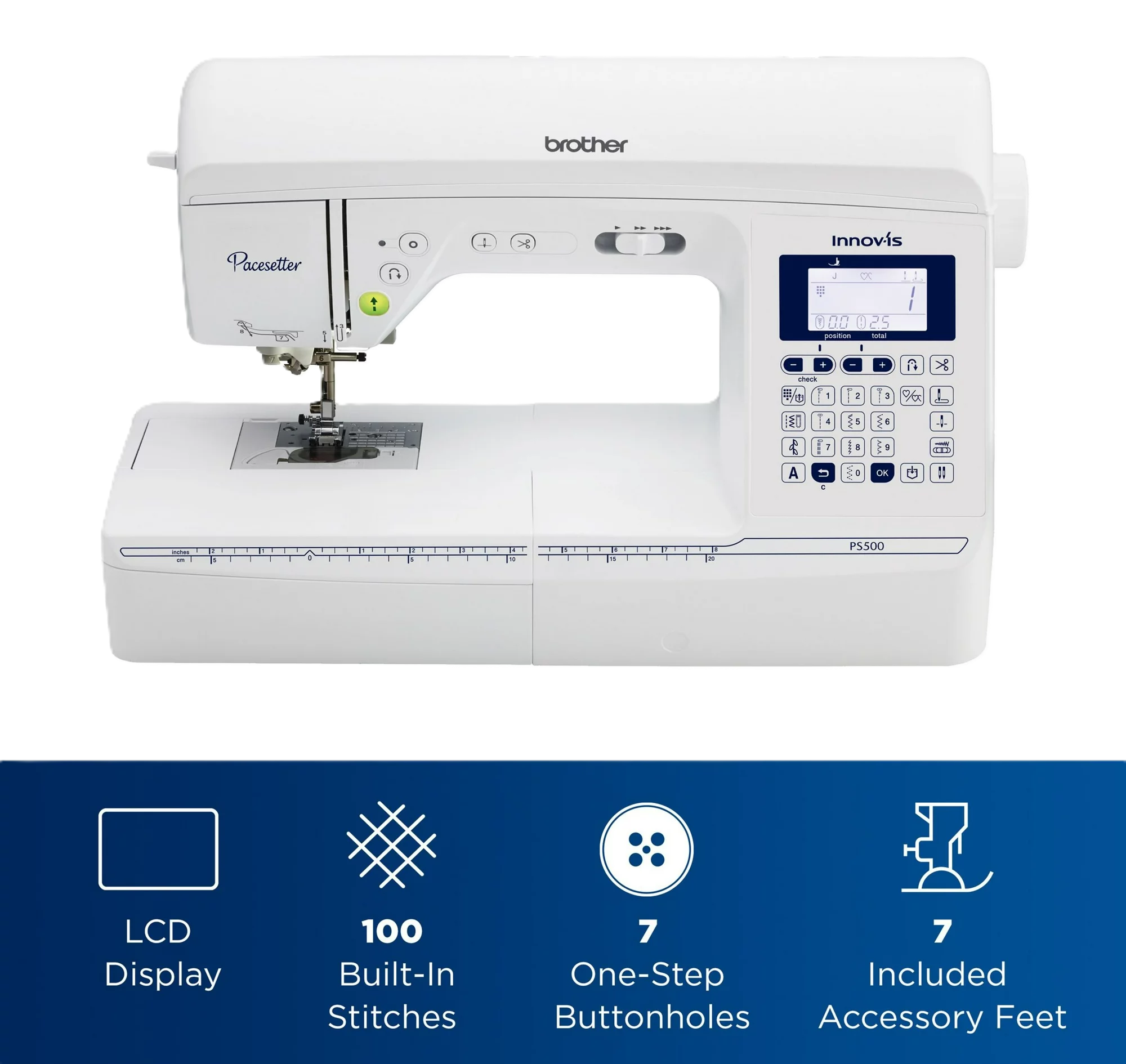 Brother Pacesetter PS500 Sewing Machine