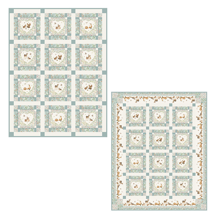 Northcott Fabrics Woodland Heart Brandywine Brook Quilting Pattern PTN3573