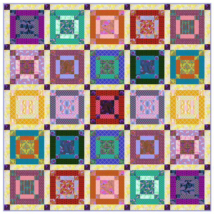 Anna Maria Textiles Mosaic Menagerie Quilt Pattern PTNAMT073